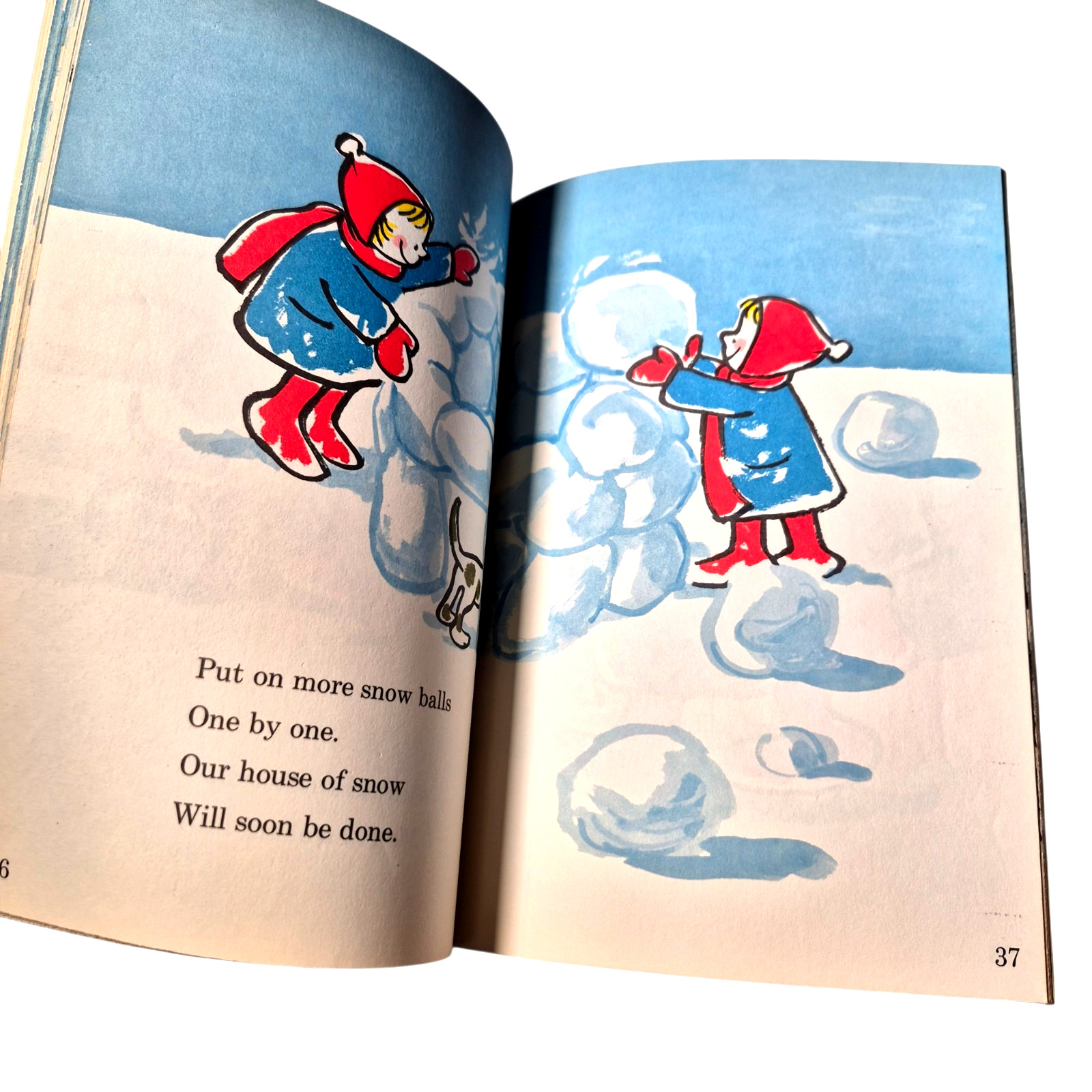 Snow Roy McKie P.D. Eastman Vintage Beginner Books HC 1962 Kids Classic