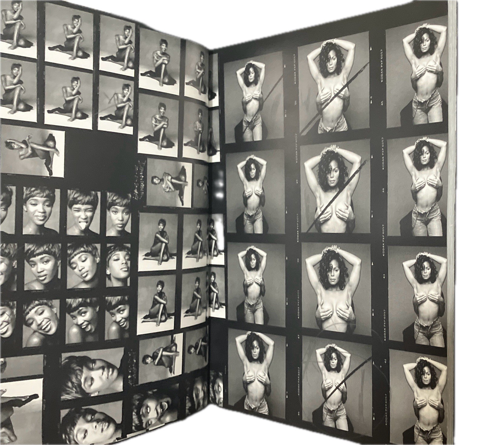 Patrick Demarchelier CONTACT SHEETS 1999 Tony Shafrazi Gallery, First Edition