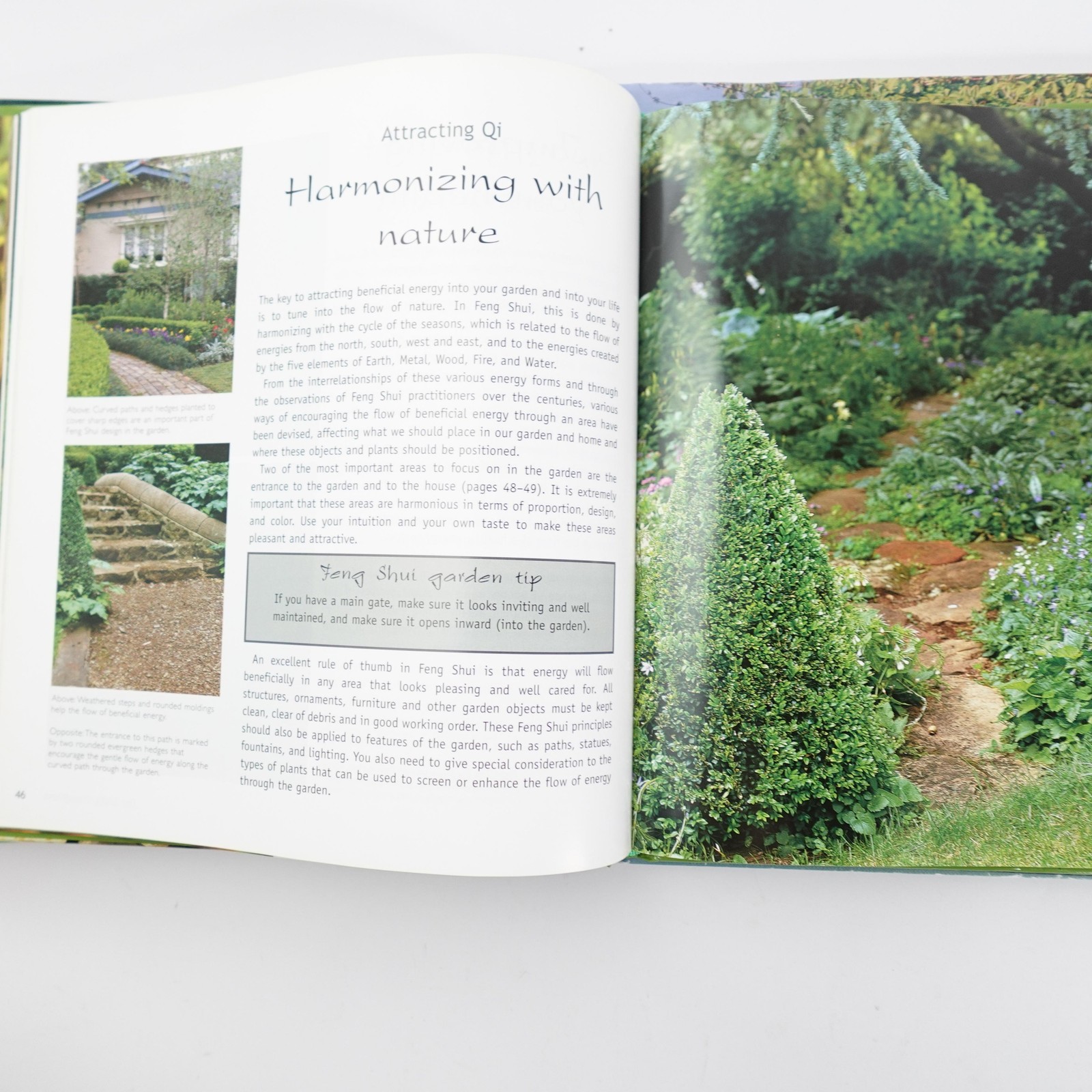 Lot of 4 Garden Design Books Small Gardens Decorating with Plants Feng Shui