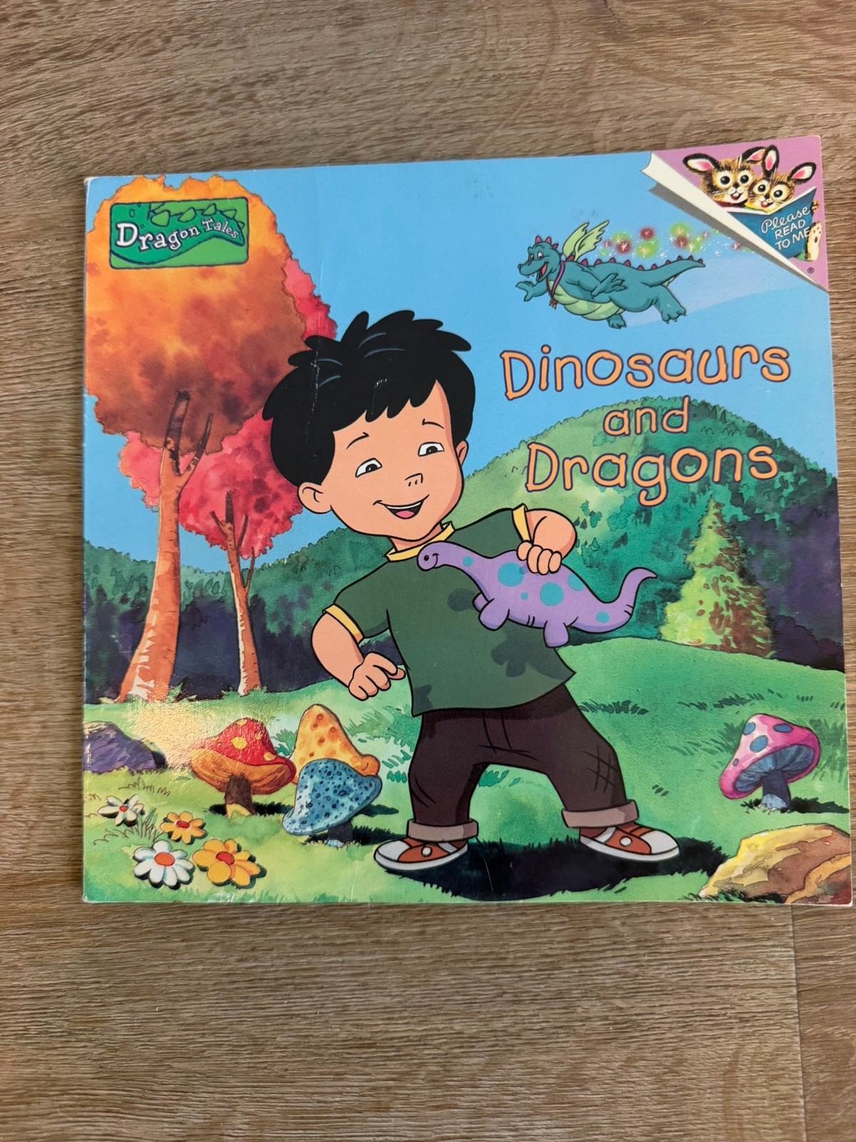 Vtg Y2K Dragon Tales Down The Knuckerhole & Dinosaur & Dragons 2000 Book LOT