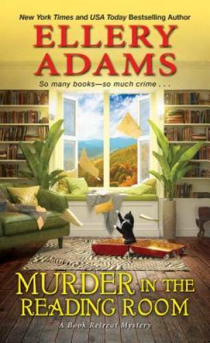 Murder in the Reading Room (A Book Retreat Mystery) By Adams, Ellery – VERY GOOD
