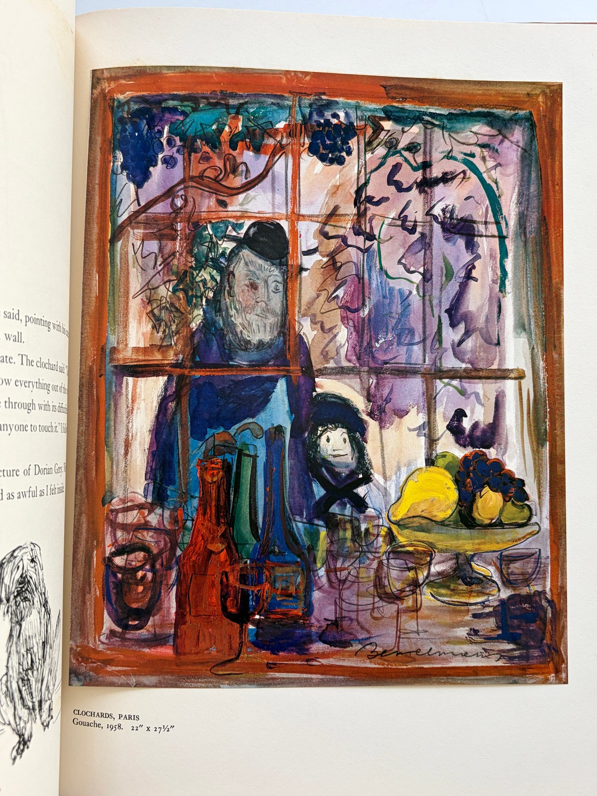 Ludwig Bemelmans: My Life In Art 1958 1st Edition