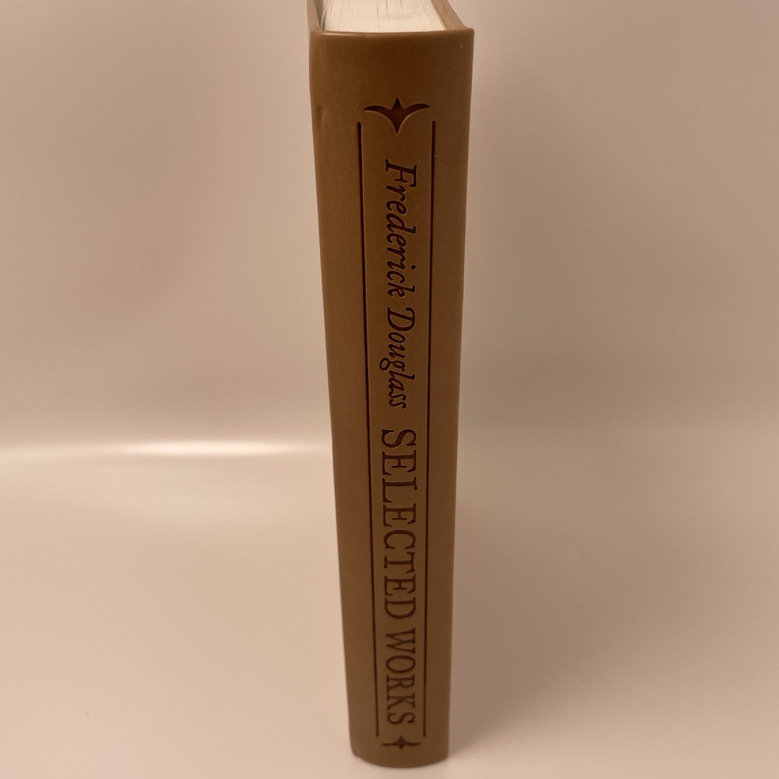 Frederick Douglass: Selected Works Soft Faux Leather bound Edition -Very Good-