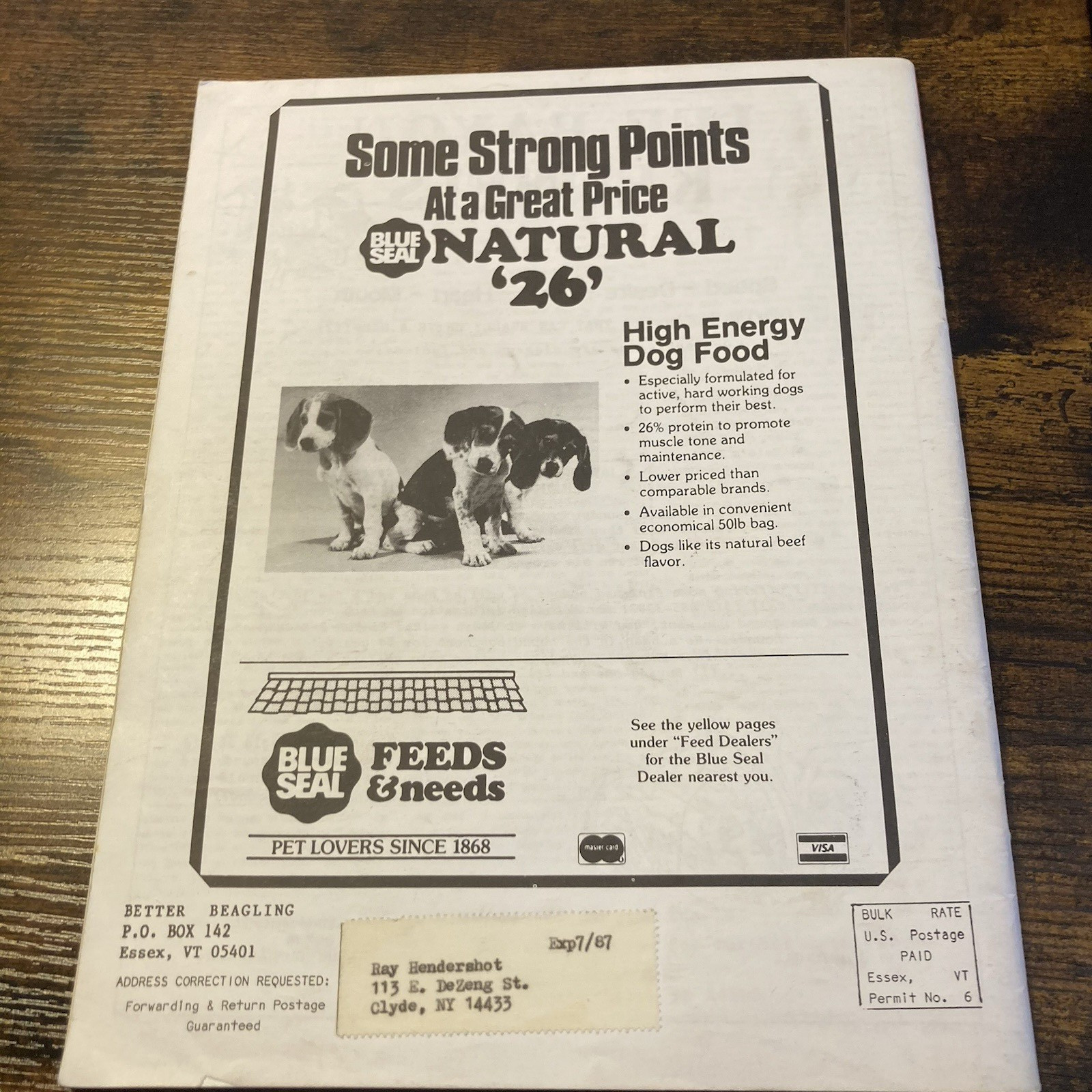 Better Beagling Magazine Hunting Beagle September 1986 Book