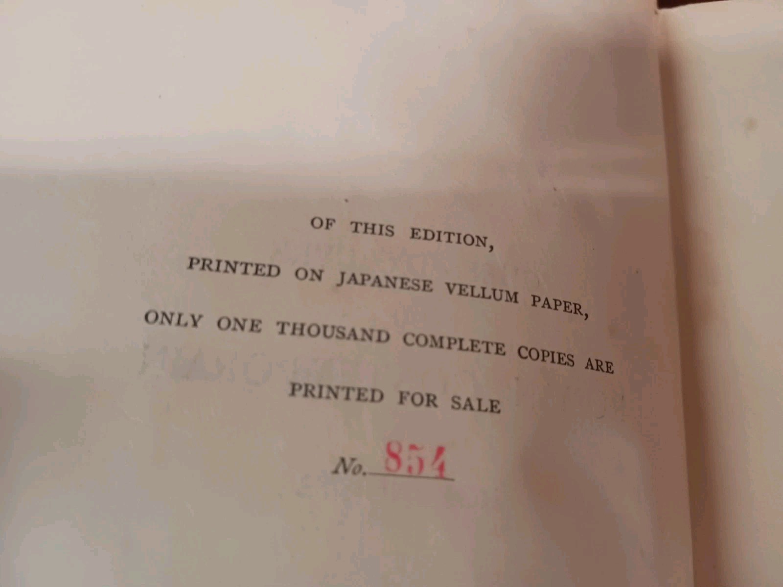 Lot Of 3 Vintage Books, Numbered, Collectible