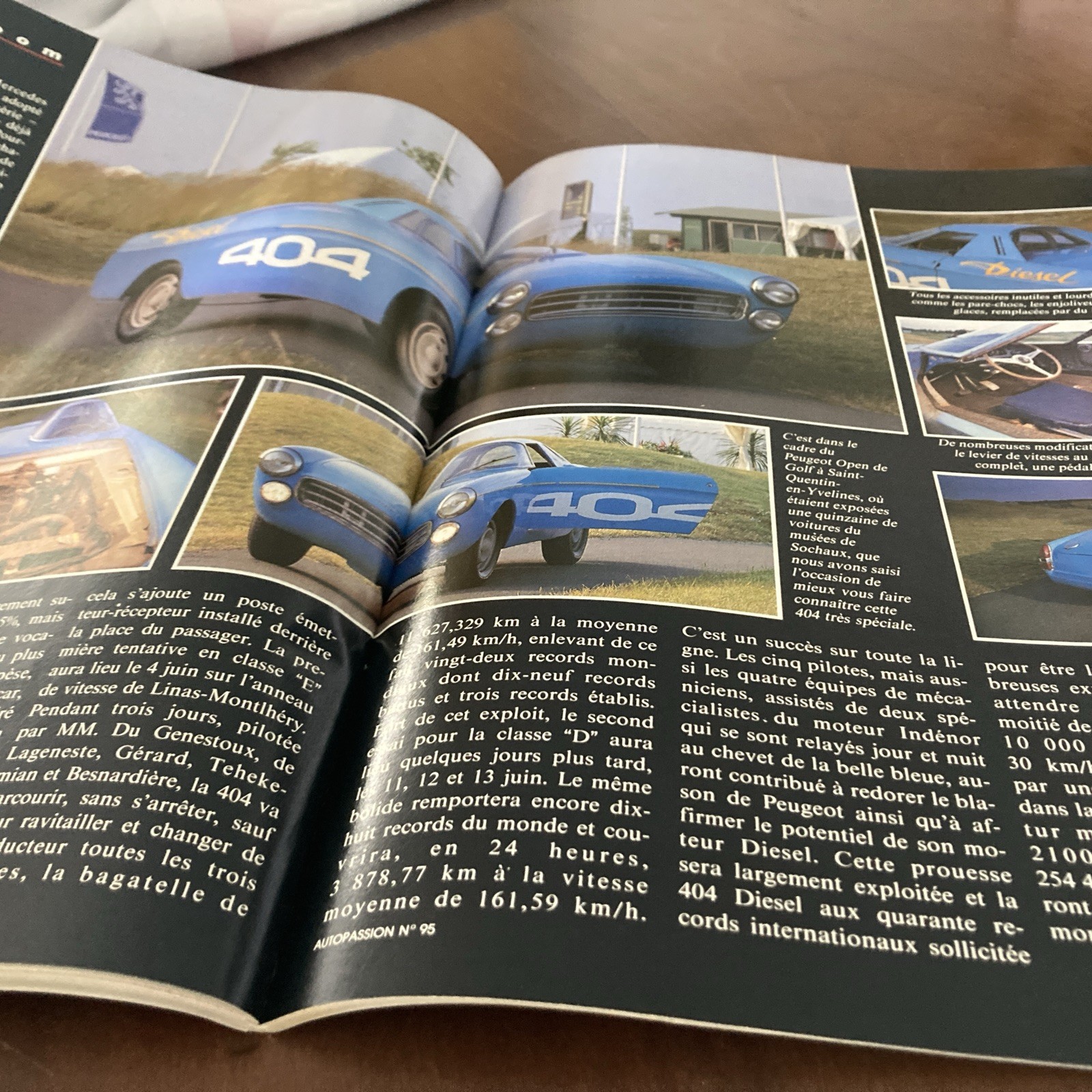 Auto Passion Review No. 95 1994 Alpine A310 V6 Triumph Herald Peugeot 404 Etc