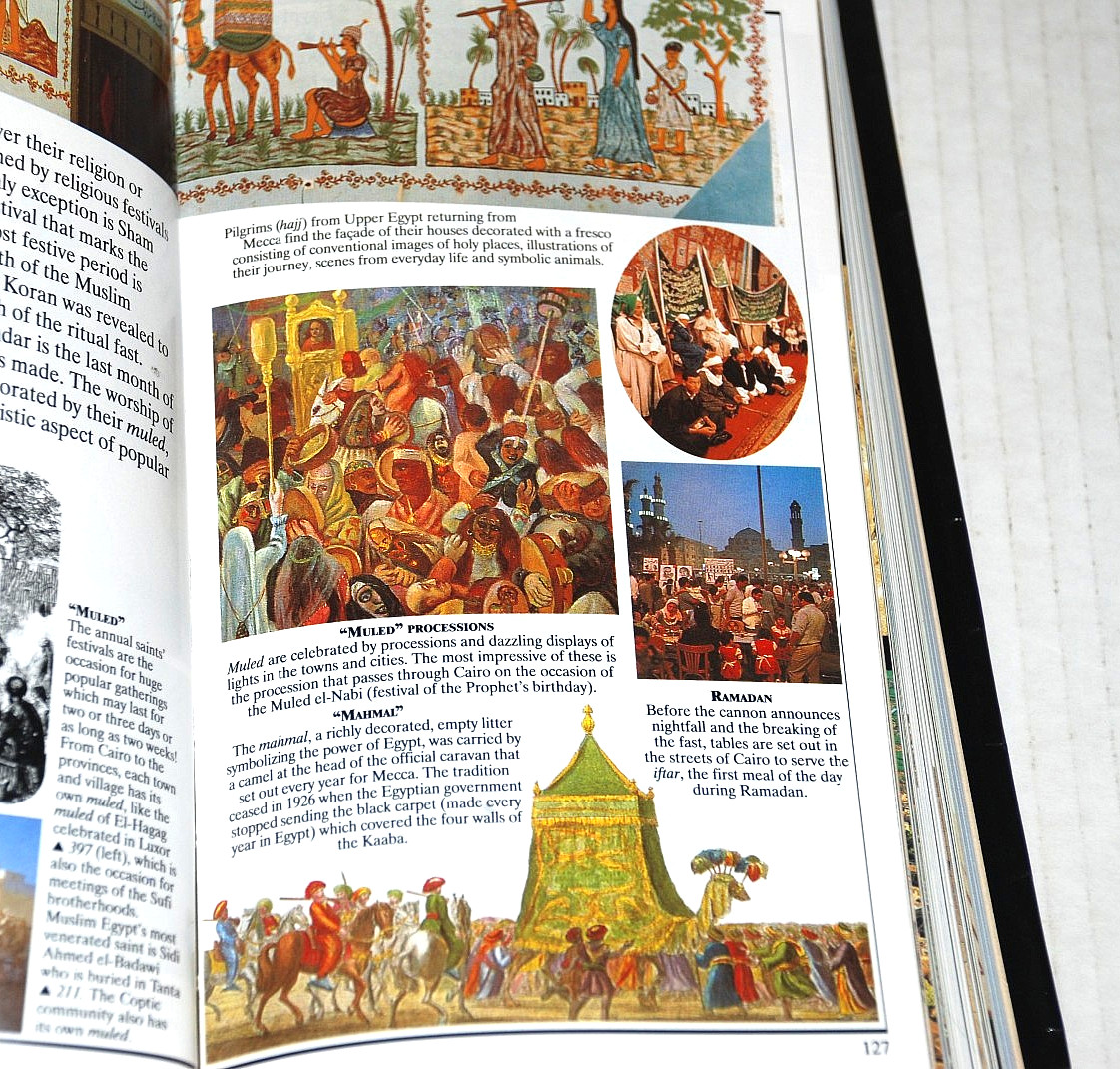 KNOPF GUIDE to EGYPT Full Color Softcover Travel Guide Alfred A. Knopf 560 Pages