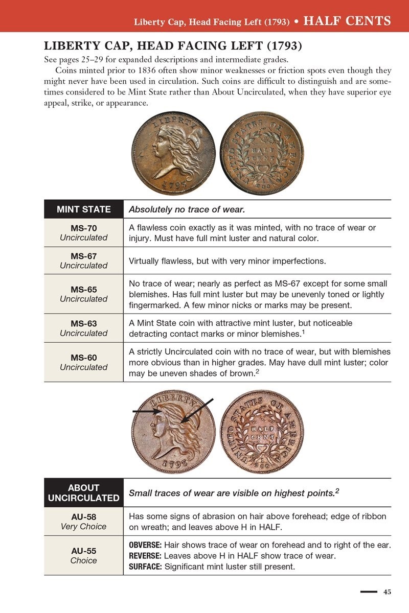 The Official ANA Coin Grading Standards for United States Coins New 2019 Edition