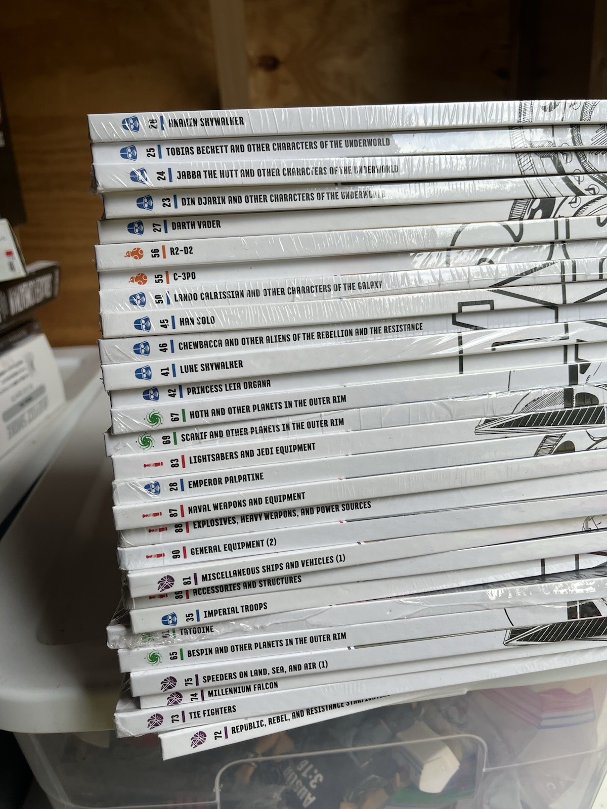 STAR WARS ENCYCLOPEDIA FANHOME LOT Of 28 VOLUME New Sealed