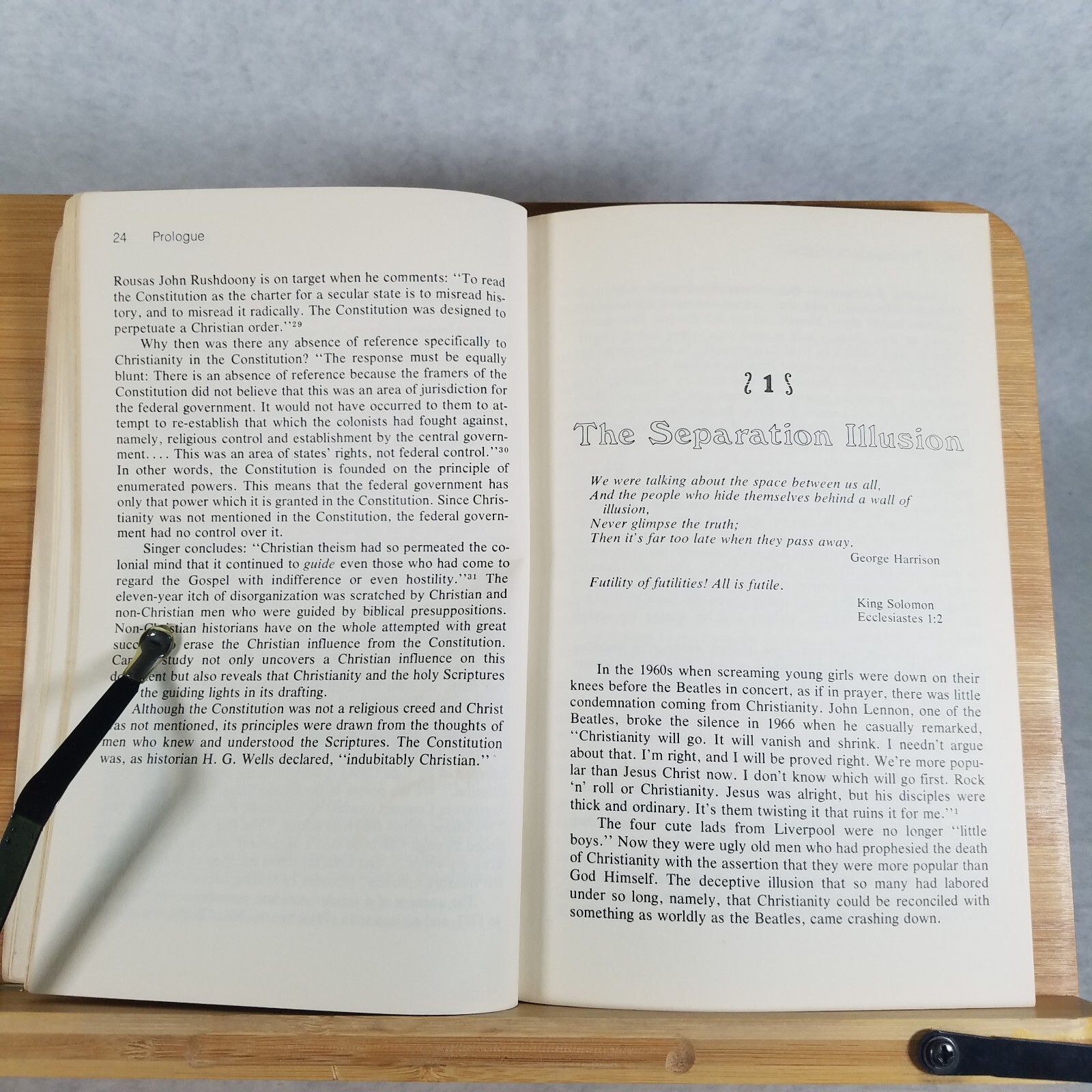 The Separation Illusion – Trade Paperback by John W. Whitehead