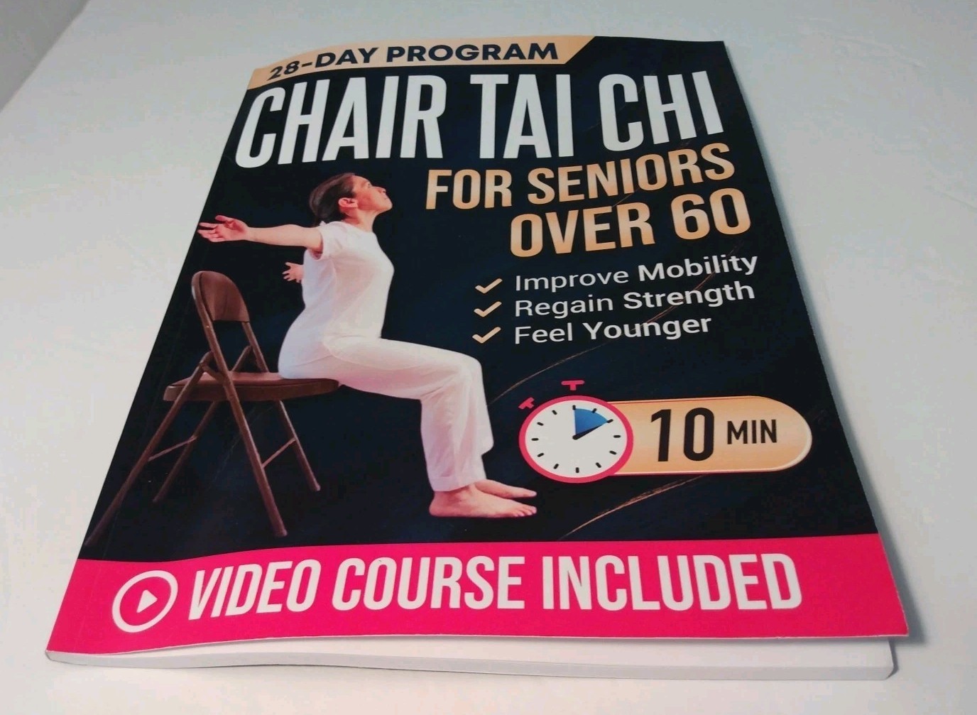 Chair Tai Chi for Seniors Over 60: Safe & Easy 10-Minute Daily Seated Flows to I