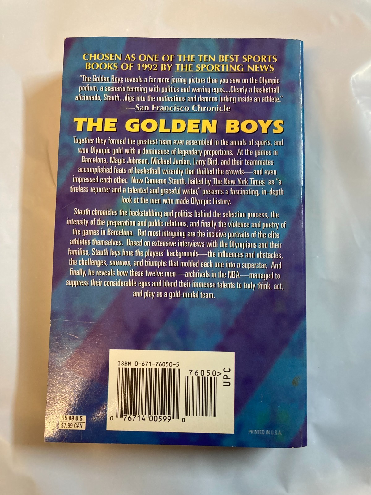 THE GOLDEN BOYS By Stauth VG