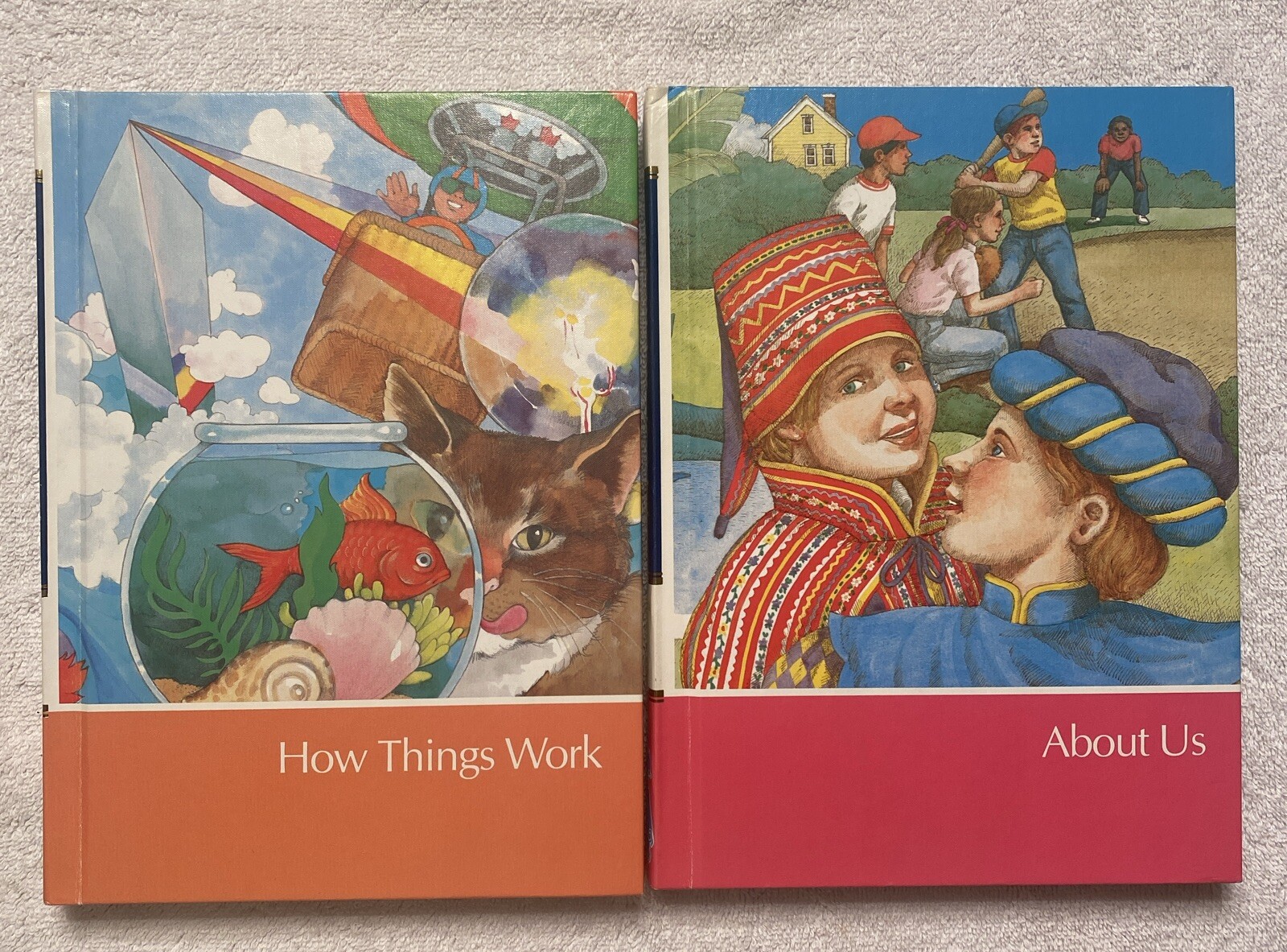 Childcraft How and Why Library Lot Of 7 Hardcover Volumes 2,3,4,7,8,14,15. 1988