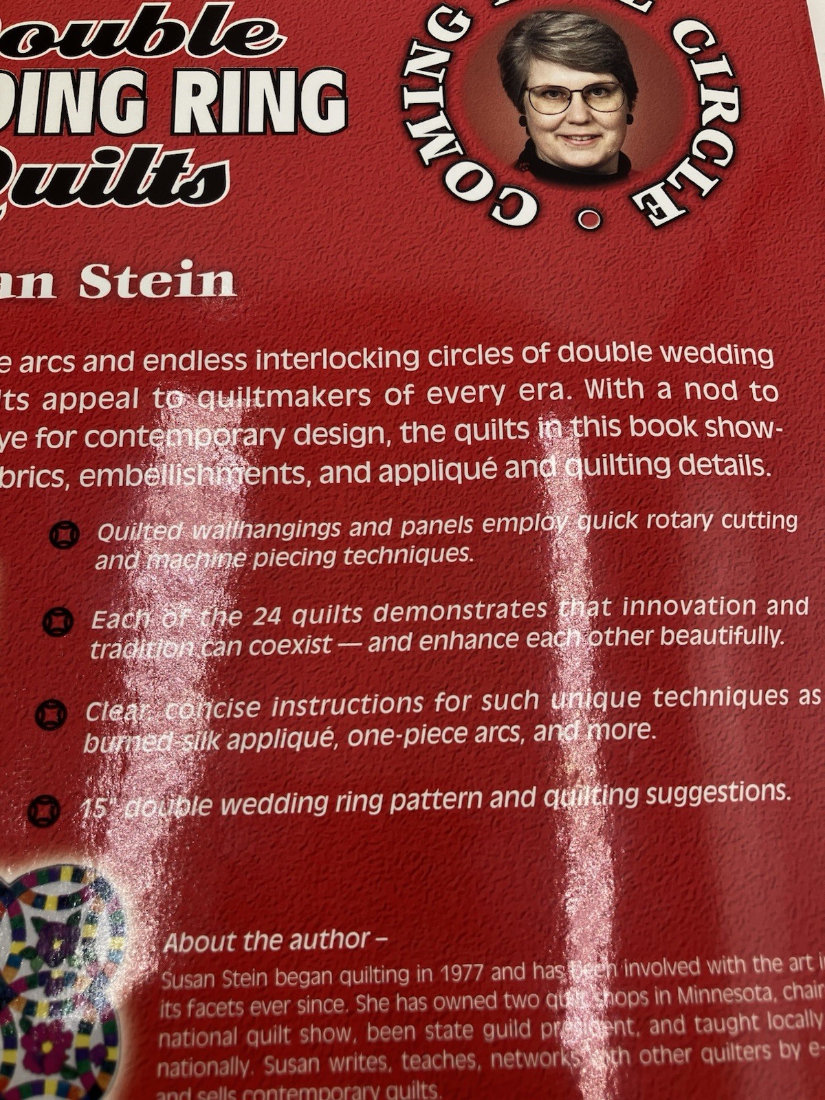 Double Wedding Ring Quilts American Quilter’s Society Stein Vintage Paperback