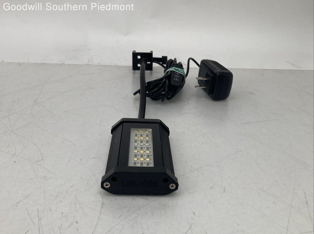 Unbranded Adjustable Clip on LED Lamp w/JRA1218 AC/DC Power Adapter – Tested