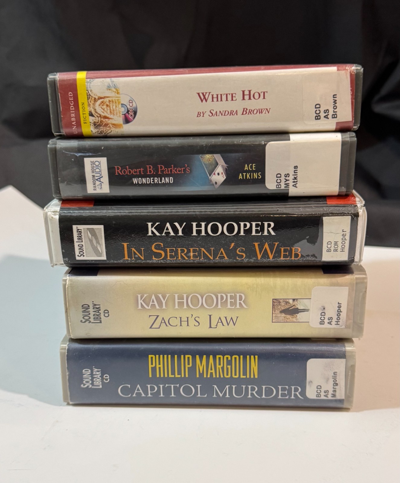 Audiobooks on CD Choose A Title! Ex Library
