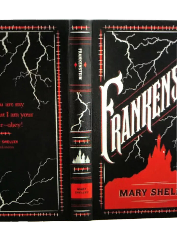 ❤️FRANKENSTEIN Mary Shelley Deluxe Flexi Bound Faux Leather Edition NEW