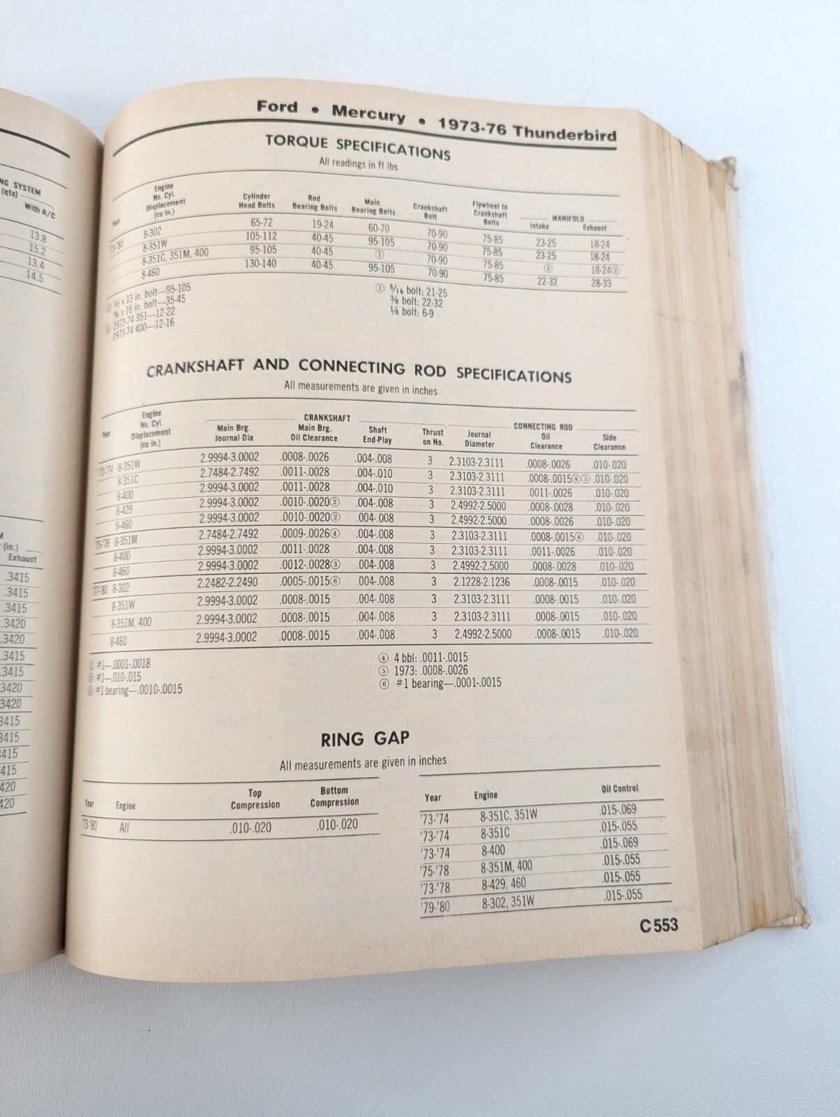 Chilton’s American Cars 1973-1980 Auto Repair Manual Hardcover 1980