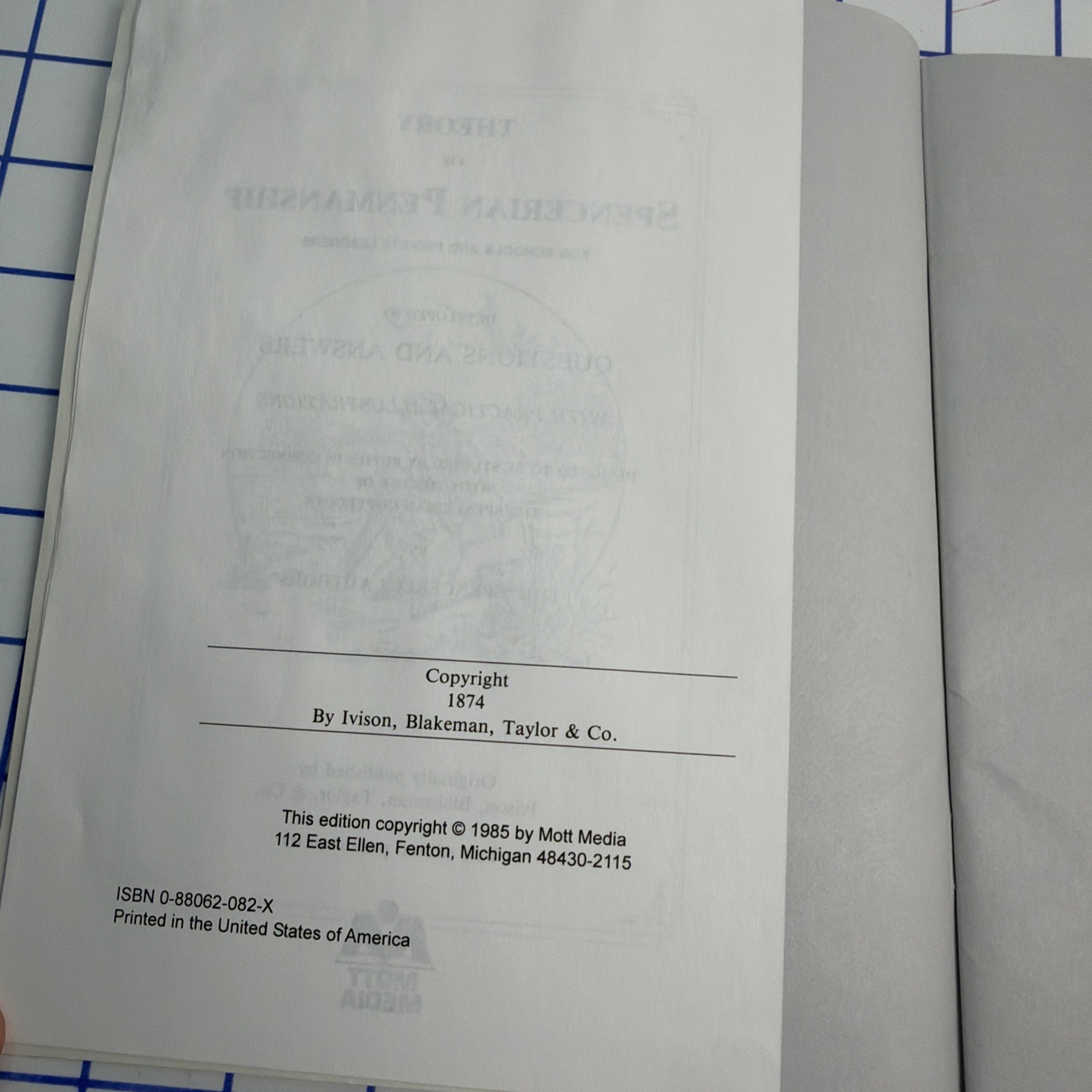 Spencerian System of Practical Penmanship Workbooks 2-5 (2 Sets) and Theory