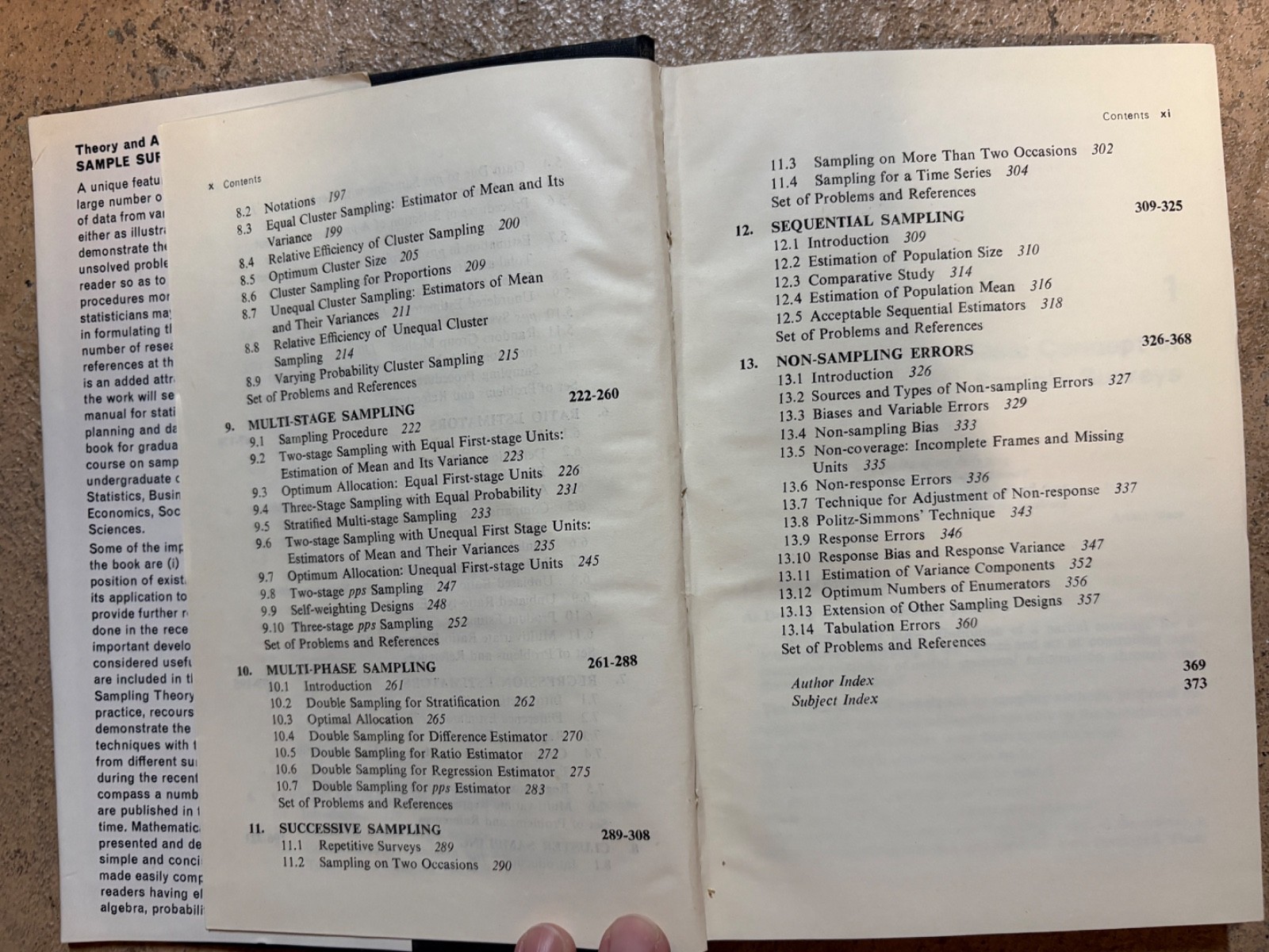 Theory and Analysis of Sample Survey Designs by Daroga Singh/Chaudhary (hc 1986)