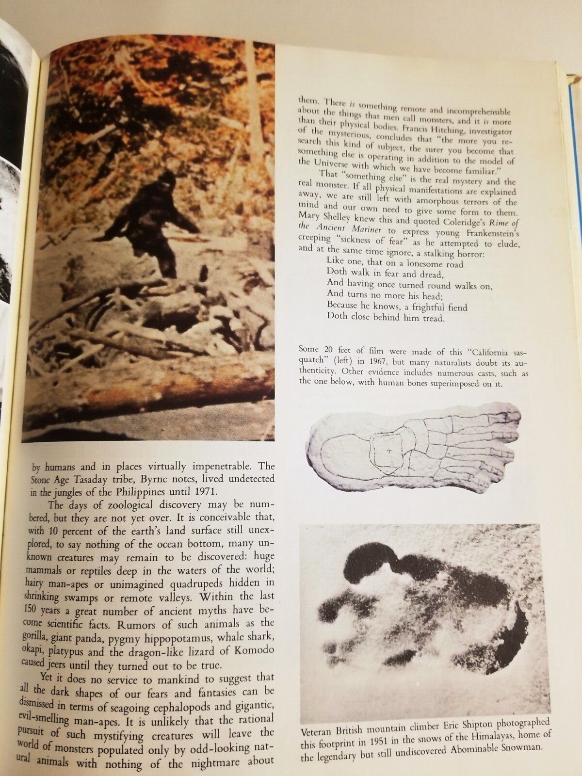 Vtg Supernatural UFO Witchcraft Cryptid Into the Unknown HC Book VG 352 Pages!