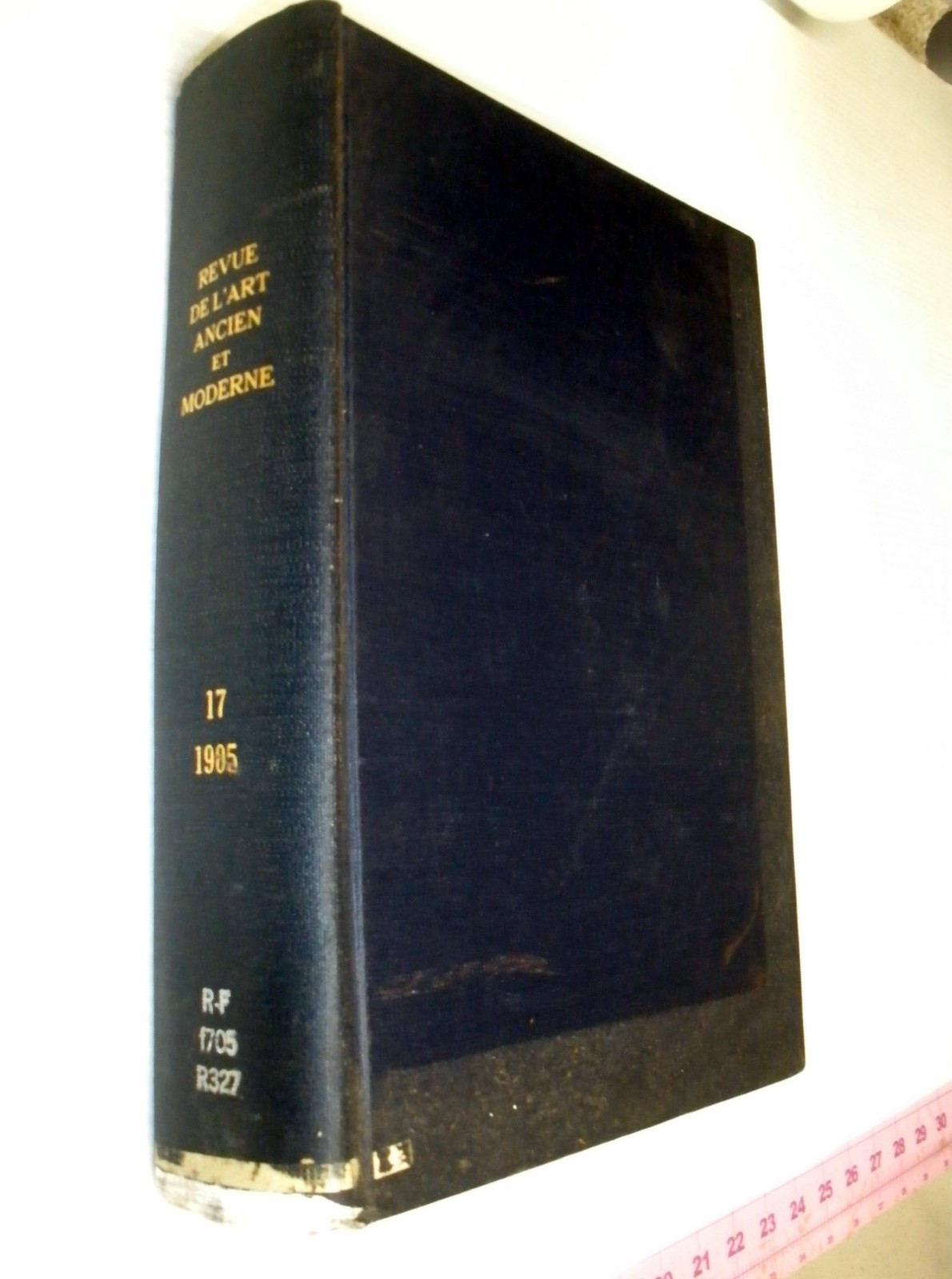 1905 LA REVUE DE L’ART ANCIEN ET MODERNE bound 480 pages Jules Comte