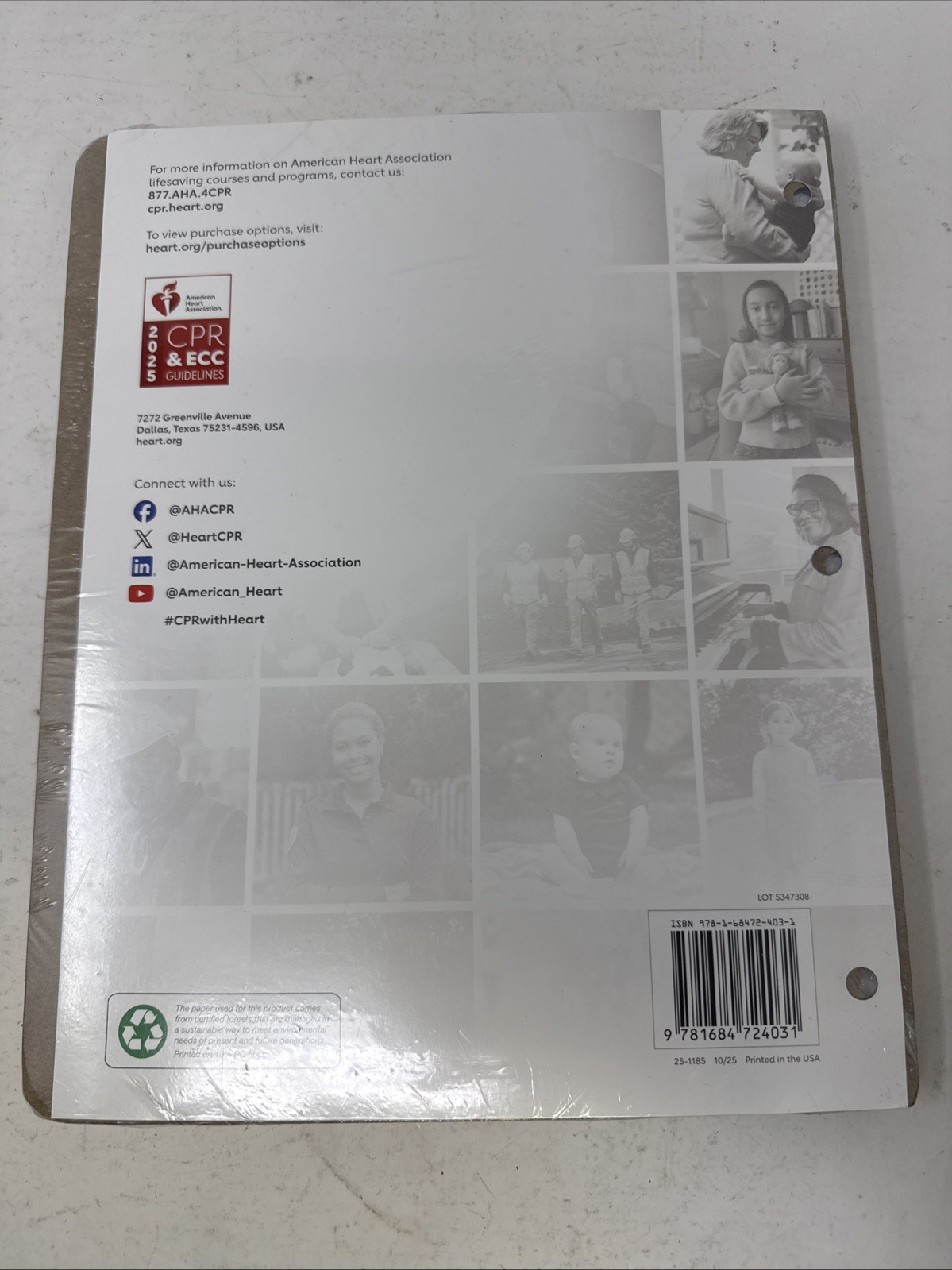 American Heart Association 2025 HeartSaver Instructor Manual