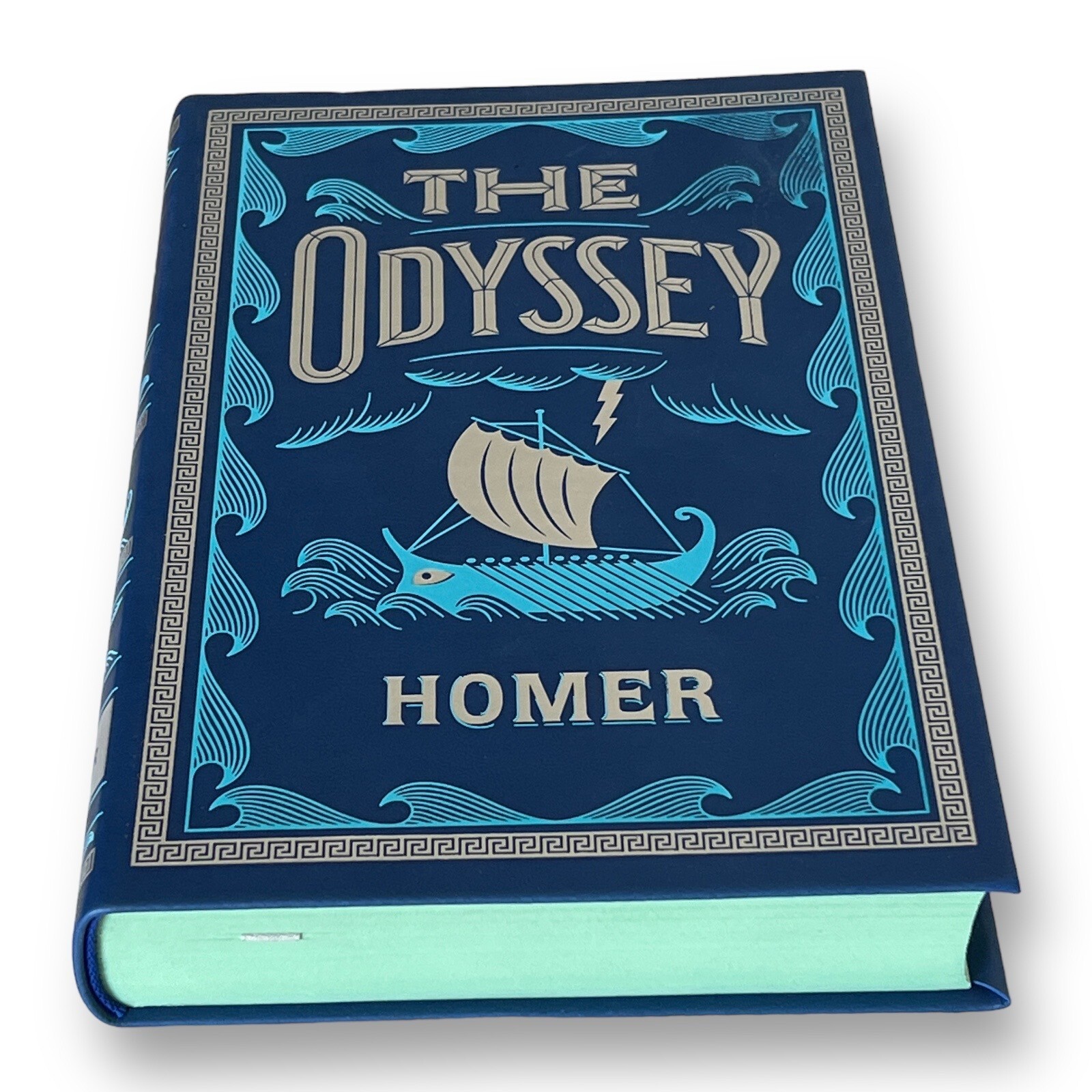 THE ODYSSEY by Homer Soft Faux Leather Bound Brand Gift Collectible Deluxe Book