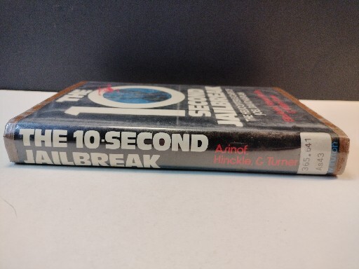 10 Second Jailbreak by Eliot Asinon 1973 1st Ed. HCDJ Ex-Library