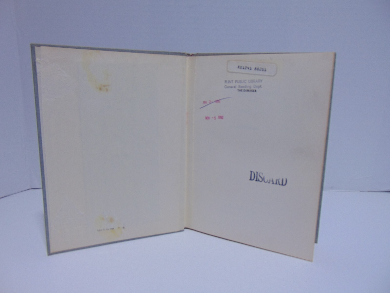 The Damages: Poems by Richard Howard (1967, Hardcover) 1st Edition Ex-Library