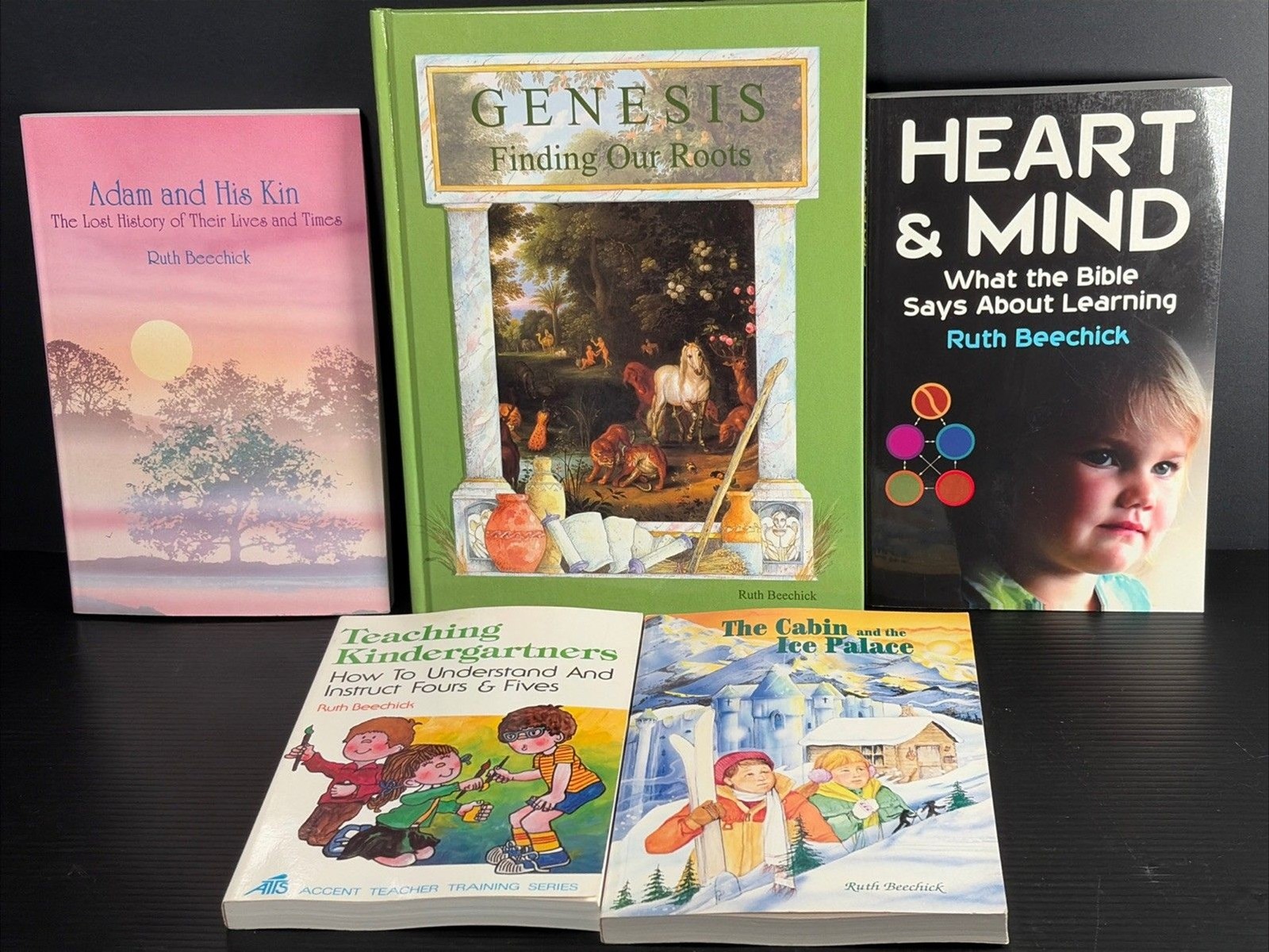 Lot Of 5 Ruth Beechick Books Including Genesis: Finding Our Roots