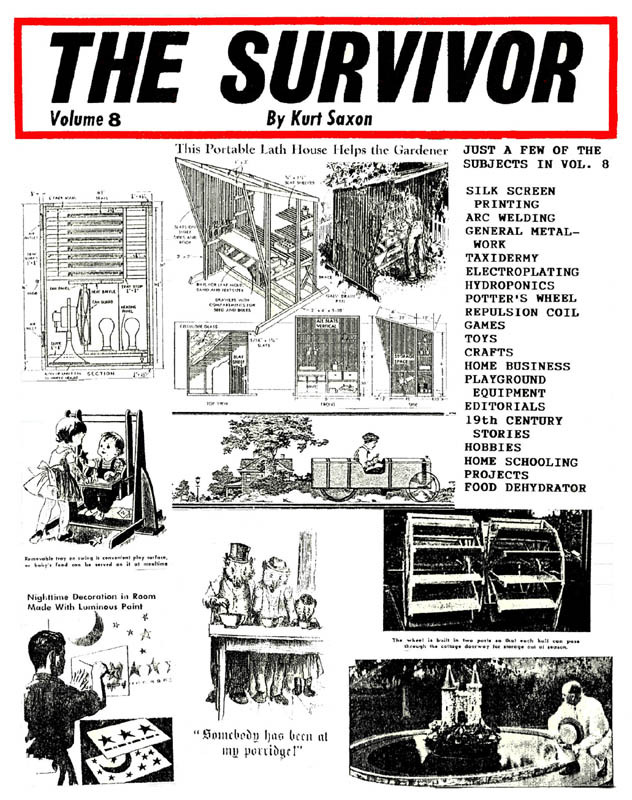 Kurt Saxon 2 DVD Survival Library – authorized seller Prepper Must have!!