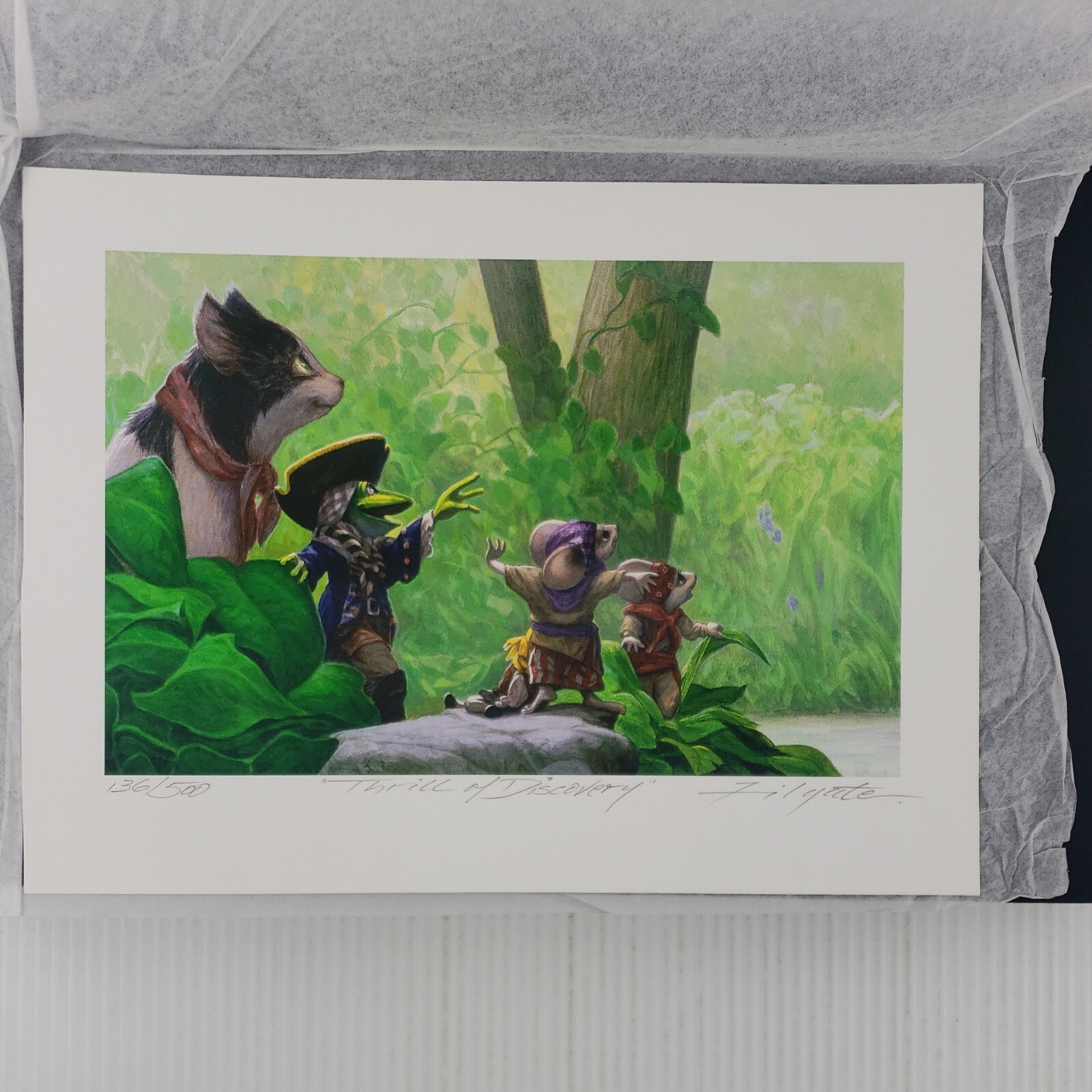 Pirate Tales and More Limited Edition Signed #136 of 500 w/ Art Print Signed Box