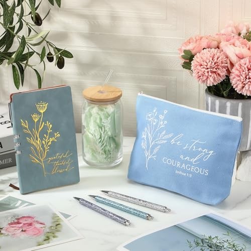 6 Pcs Christian Gift for Women Faith Be Still and Know 16 oz Tumbler Aesthetic