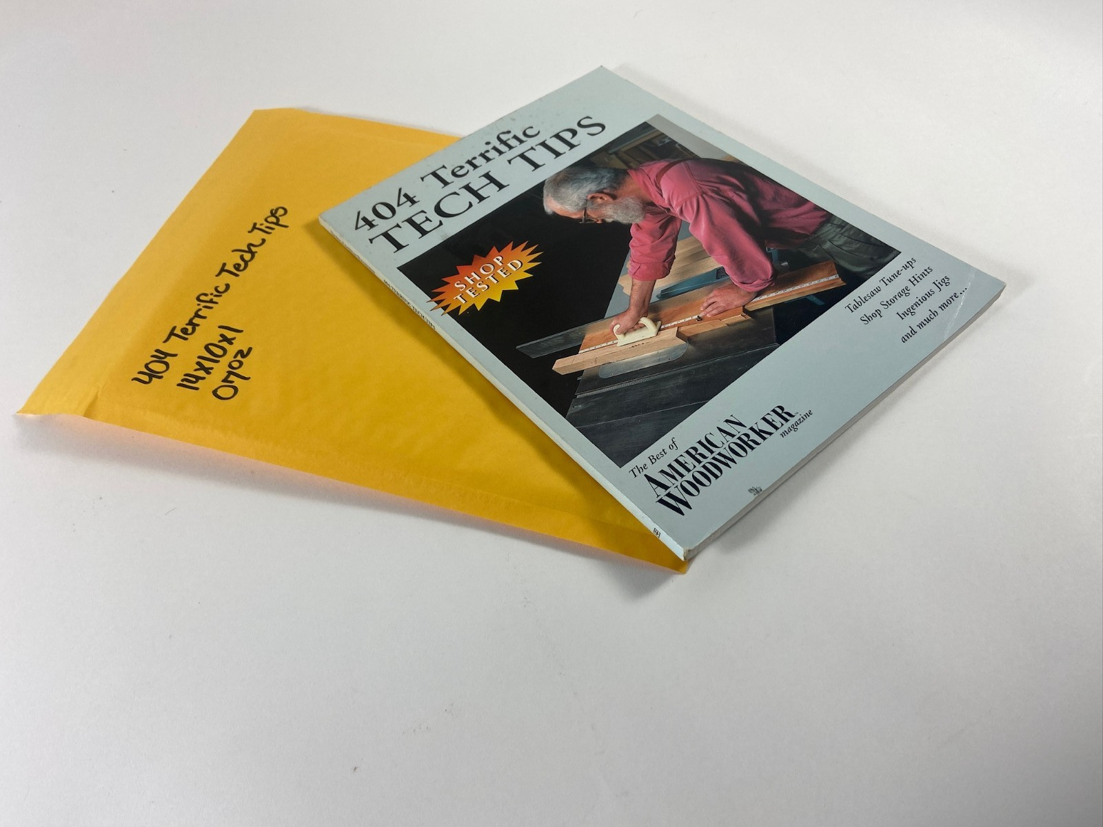 404 Terrific Tech Tips – Best of American Woodworker Magazine Shop Guide