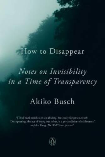 How to Disappear: Notes on Invisibility in a Time of Transparency – VERY GOOD