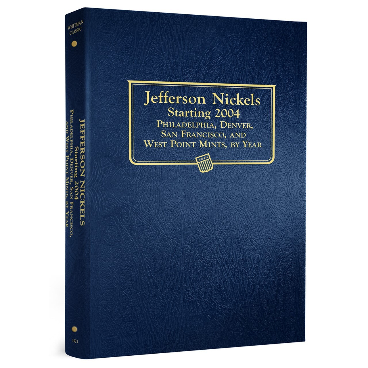 Album For Jefferson Nickel Coins 2004-2024 + 20 Blank Whitman Classic 1975 New
