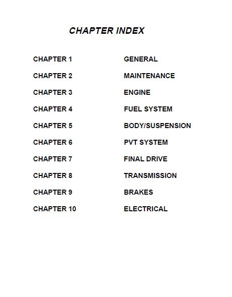 2003 Polaris Sportsman 400 / 500 Service Manual: 274 Pages & Protective Covers