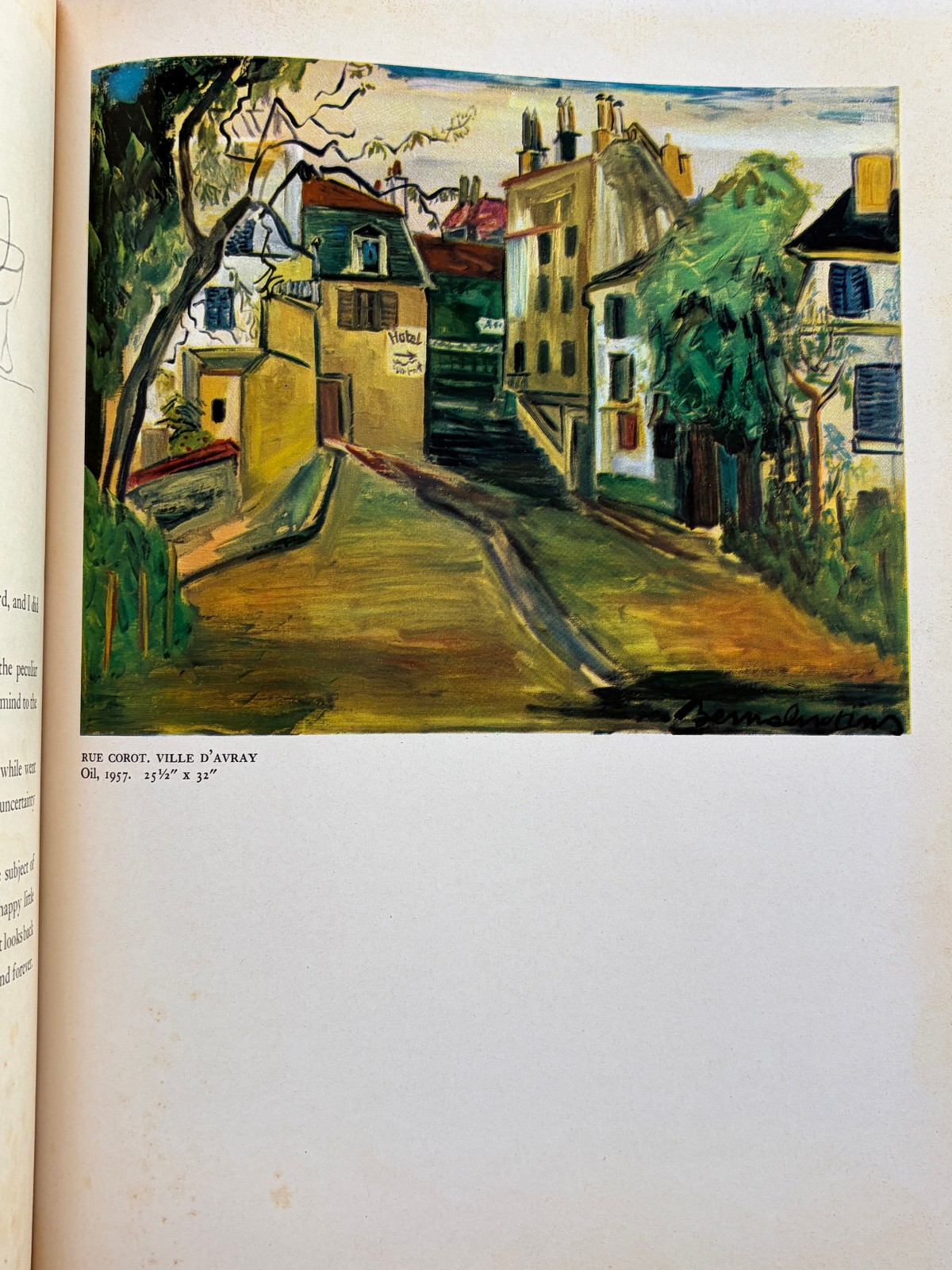 Ludwig Bemelmans: My Life In Art 1958 1st Edition