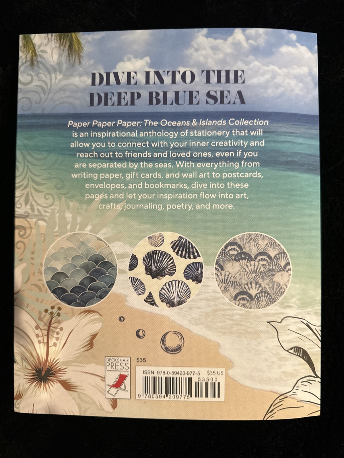 PAPER PAPER PAPER The Oceans Islands COLLECTION BOOK 180 Pages Create Craft 2025