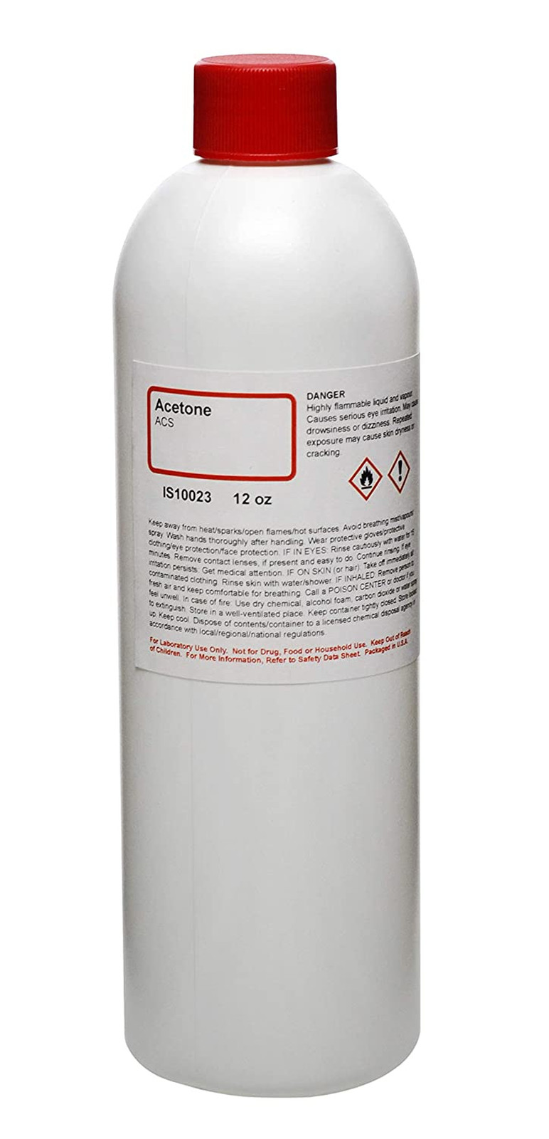 Acetone Anhydrous – Premium ACS Grade 12oz – The Curated Chemical Collection New