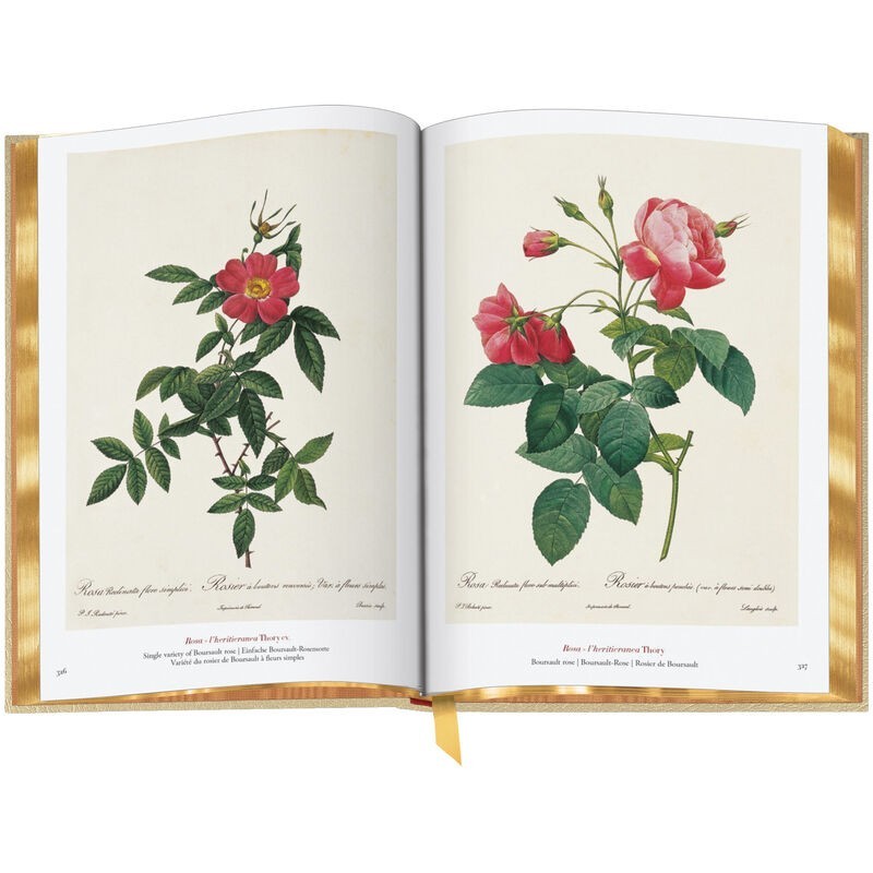 THE BOOK OF FLOWERS Pierre Joseph Redoute RARE – Easton Press – DELUXE LEATHER