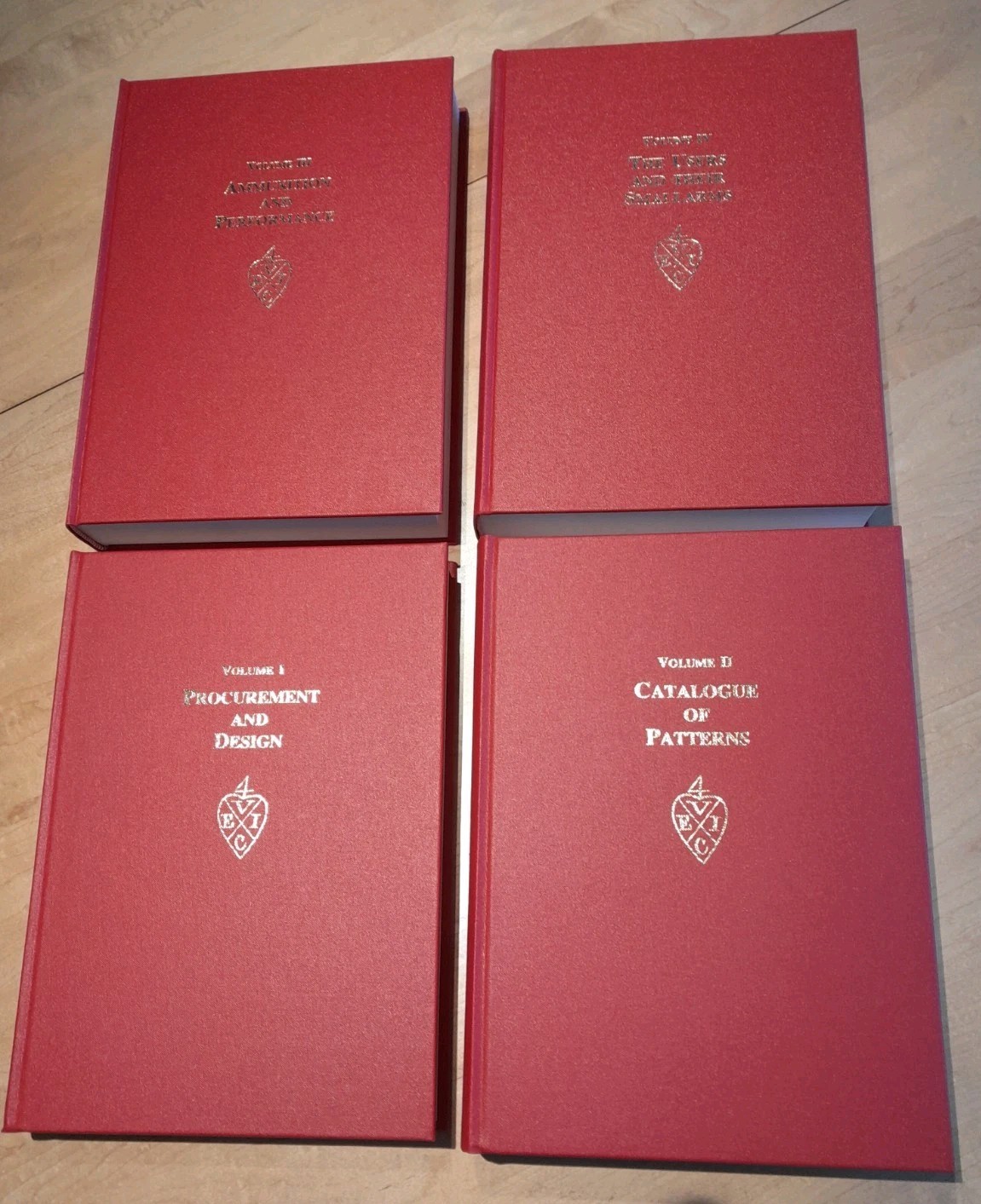 SMALLARMS OF THE EAST INDIA COMPANY 1600-1856, D.F. HARDING, RARE SET,