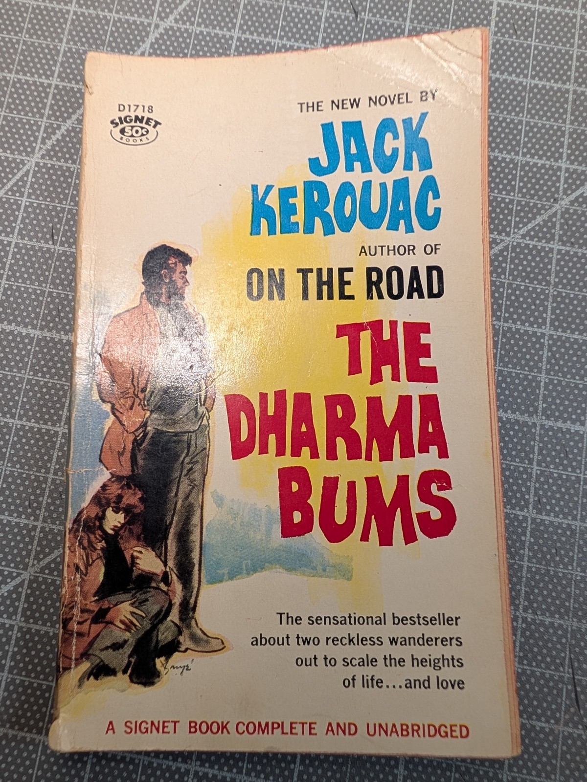JACK KEROUAC “The Dharma Bums” 1959 Signet First Printing Paperback