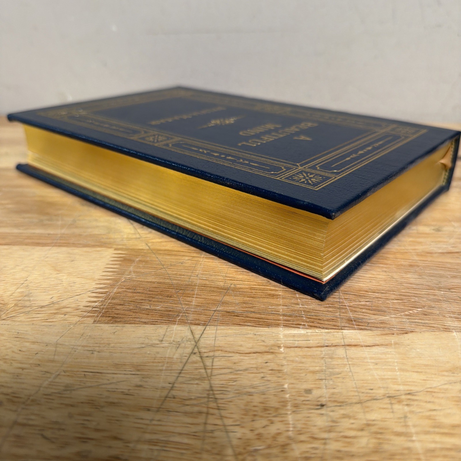SPECIAL EDITION, Leather-bound Easton Press: A Beautiful Mind by Sylvia Nasar