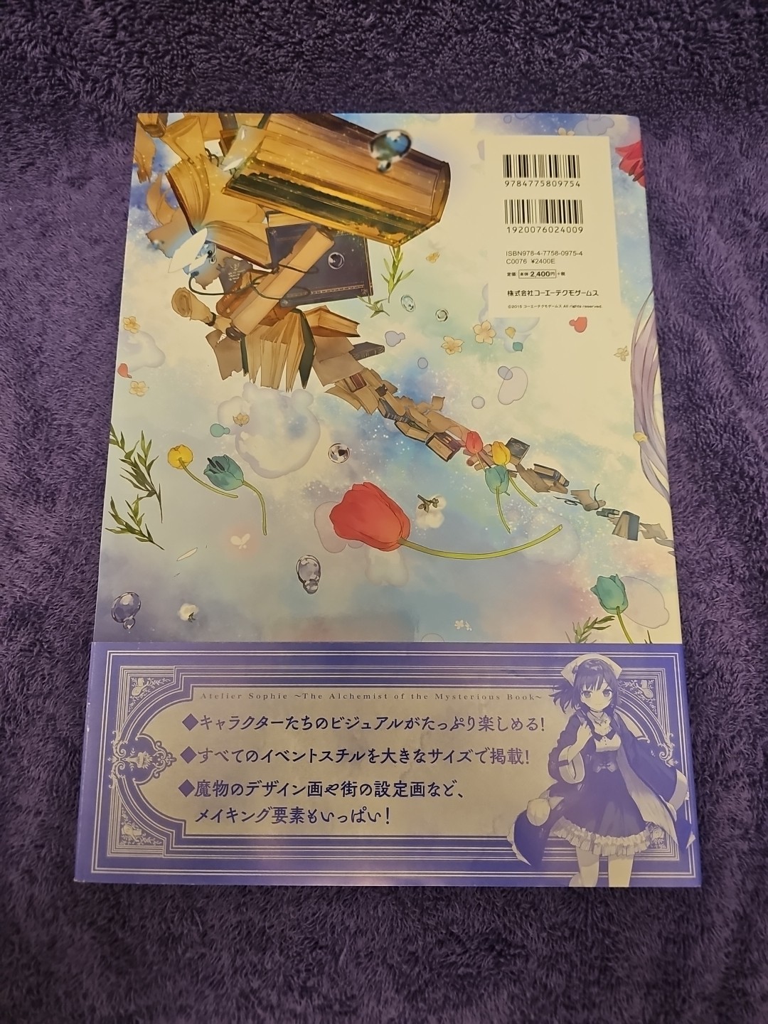 Atelier Sophie Alchemist of the Mysterious Book Artworks US SELLER