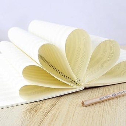 Coguzed 100 Pages Blank Sheet Music Notebook – 26X19cm Staff Paper for Musicians