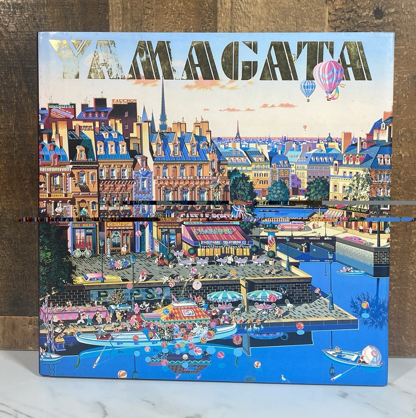 The Art Of Hiro Yamagata Signed HC Book By Austin Jaynes 1986 Japan GOOD
