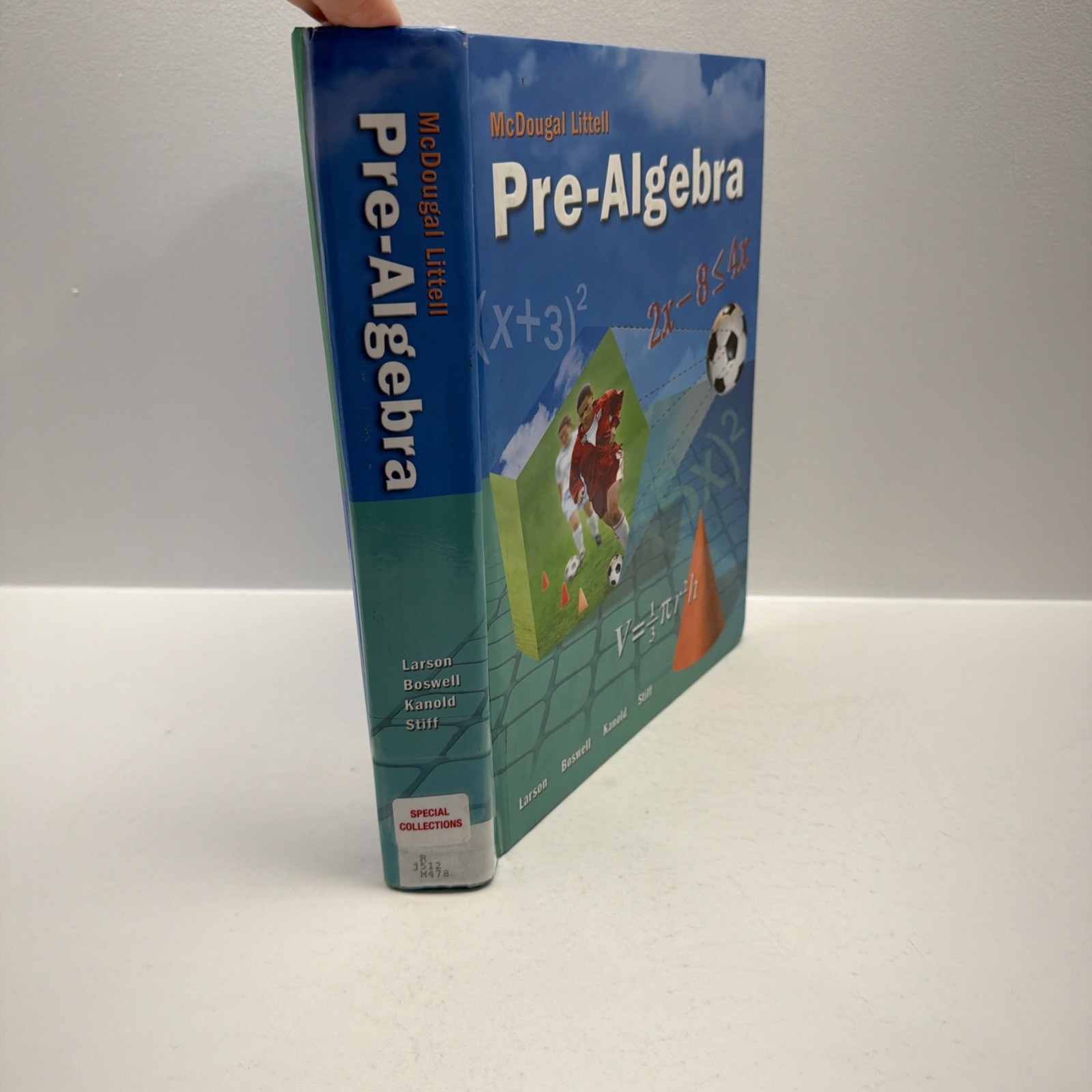 McDougal Littell Pre-Algebra: Student Edition 2005 – Hardcover – VERY GOOD