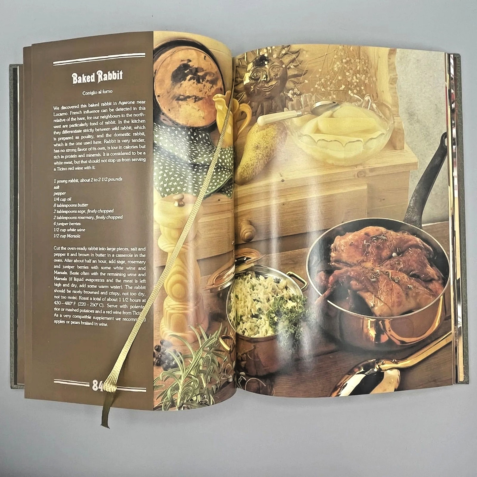 Culinary Excursions Thru Switzerland Cookbook 1988 Swiss Recipes ABB CEO Signed